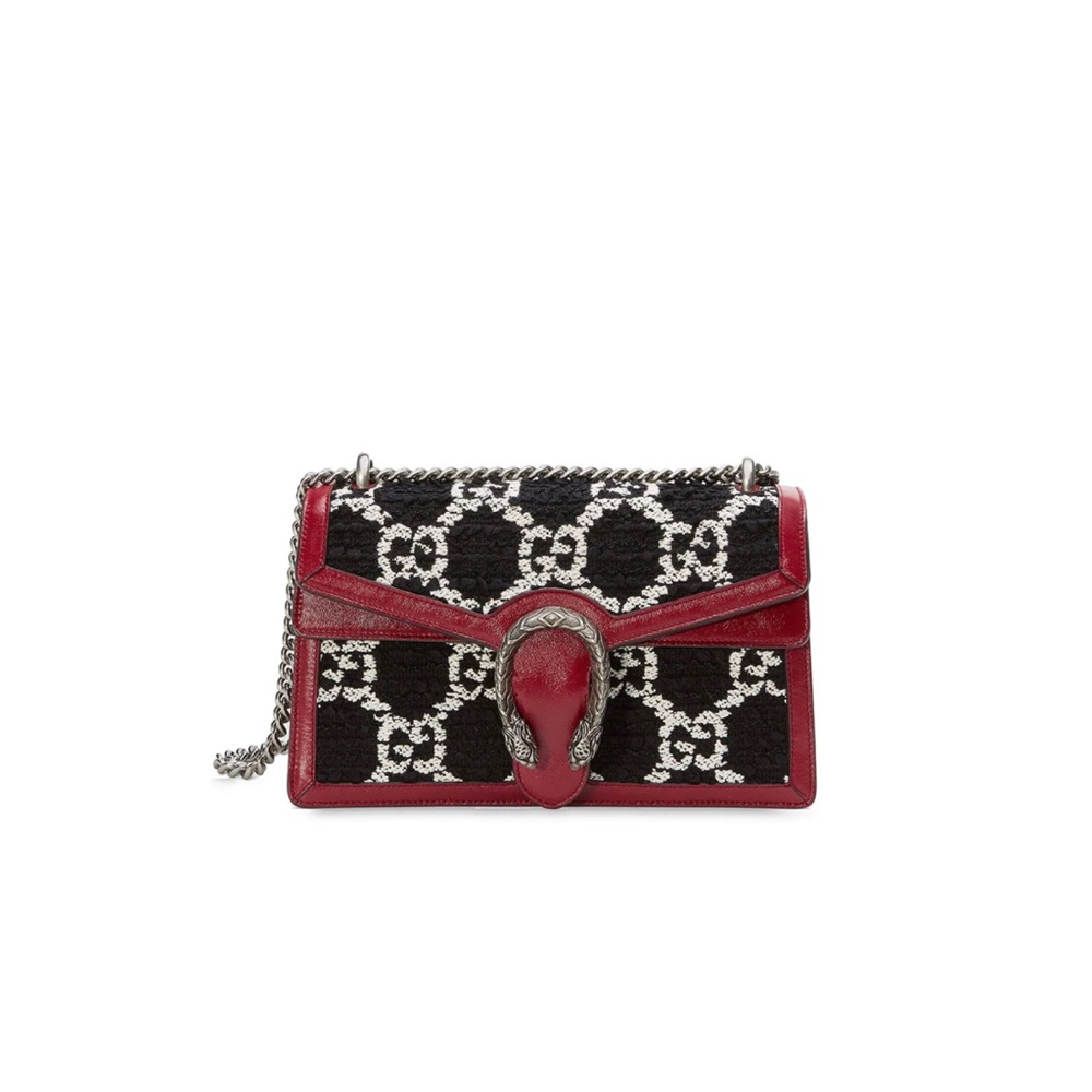 Gucci Dionysus GG Tweed Shoulder Bag